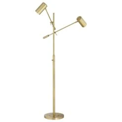 Pacific Coast Lighting Porto Floor Lamp In Antique Brass -Home Decoration Series 59208660 7