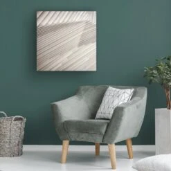 Timberlake Equilibrio Allineato 14" X 14" Canvas Art In Gray/White -Home Decoration Series 59540492 5