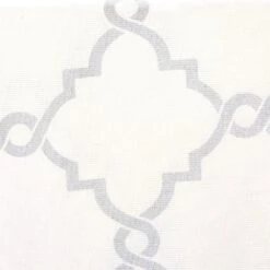 Hampton Park Saratoga 50" X 63" Top Window Curtain In Ivory -Home Decoration Series 59557397 3