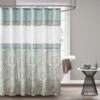 Hampton Park Shawnee 72" Shower Curtain In Blue -Home Decoration Series 59557579 1
