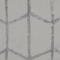 Hampton Park Raina 72" Shower Curtain In Grey And Silver -Home Decoration Series 59557611 2