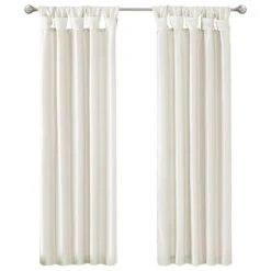 Hampton Park Emilia 50" X 108" Window Curtain In White