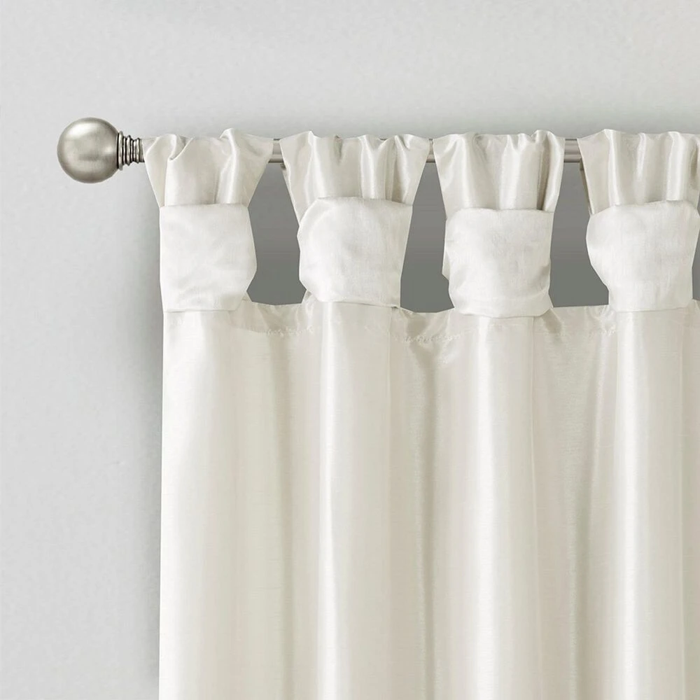 Hampton Park Emilia 50" X 108" Window Curtain In White 5 Hampton Park Emilia 50" X 108" Window Curtain In White - Image 3