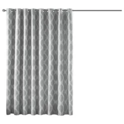 Hampton Park Blakesly 50" X 84" Blackout Panel In Grey