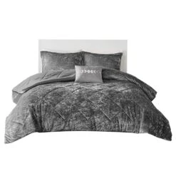 Hampton Park Felicia 3-Piece Twin/Twin XL Comforter Set In Grey