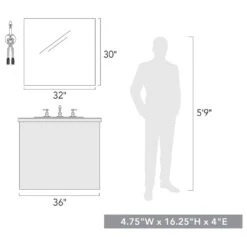 Golden Lighting Marissa 1-Light Wall Sconce In Burnished Chestnut -Home Decoration Series 59659094 5