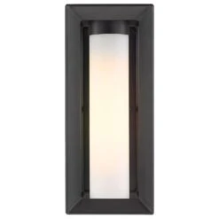 Golden Lighting Smyth Outdoor Wall Sconce In Natural Black -Home Decoration Series 59659623 2