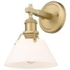 Golden Lighting Orwell 1-Light Bath Vanity In Brushed Champagne Bronze -Home Decoration Series 59660720 1