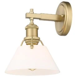 Golden Lighting Orwell 1-Light Bath Vanity In Brushed Champagne Bronze -Home Decoration Series 59660720 4