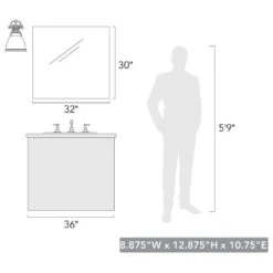 Golden Lighting Duncan 1-Light Wall Sconce In Matte Black -Home Decoration Series 59661421 3