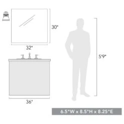 Golden Lighting Duncan 1-Light Bath Vanity In Pewter And Aged Brass -Home Decoration Series 59661793 3