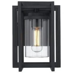 Golden Lighting Tribeca Outdoor Wall Sconce In Natural Black -Home Decoration Series 59663468 2