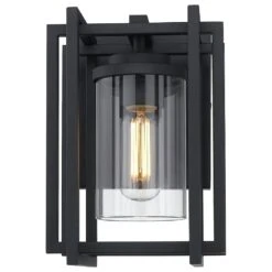 Golden Lighting Tribeca Outdoor Wall Sconce In Natural Black -Home Decoration Series 59663468 3