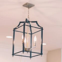 Golden Lighting Leighton 3-Light Pendant In Pewter -Home Decoration Series 59664334 2