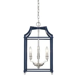 Golden Lighting Leighton 3-Light Pendant In Pewter -Home Decoration Series 59664334 3