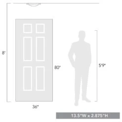 Golden Lighting 13.5" Astra Flush Mount In Matte Black -Home Decoration Series 59664433 7