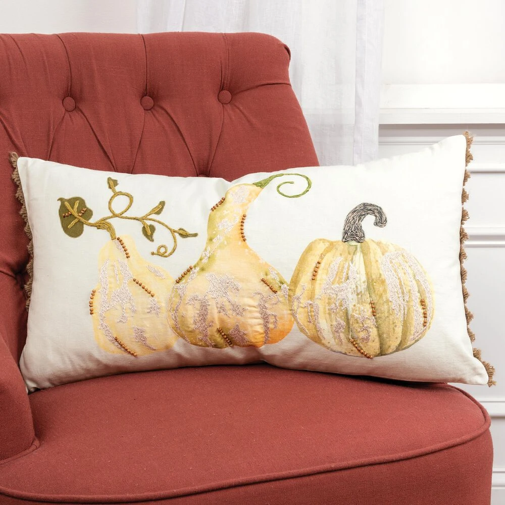 Rizzy Home Transitional Floral 14" X 26" Pillow In Multicolor 4 Rizzy Home Transitional Floral 14" X 26" Pillow In Multicolor - Image 2