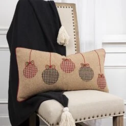 Rizzy Home Transitional Geometric 14" X 26" Pillow In Natural -Home Decoration Series 59774851 6