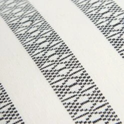 Rizzy Home Striped 18" Down Filled Pillow In Black/Ivory -Home Decoration Series 59775122 5