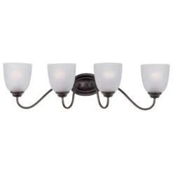 Maxim Lighting Stefan 4-Light Bath Vanity In Oil Rubbed Bronze