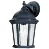 Maxim Lighting Builder 12" 1-Light Outdoor Wall Lantern In Black -Home Decoration Series 59784850 1