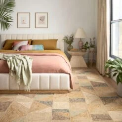 Justina Blakeney X Loloi Berkeley 7'9" X 9'9" Apricot And Multicolor Area Rug -Home Decoration Series 5993854 2