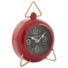 Maple And Jade Table Clock In Bright Red And Gold -Home Decoration Series 60021292 1