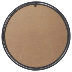 Maple And Jade 30" Round Wall Mirror In Glossy Silver -Home Decoration Series 60023231 10