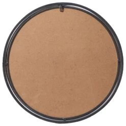 Maple And Jade 30" Round Wall Mirror In Glossy Silver -Home Decoration Series 60023231 4