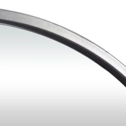 Maple And Jade 30" Round Wall Mirror In Glossy Silver -Home Decoration Series 60023231 8