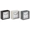 Maple And Jade Square Traditional Table Clock In Multicolor (Set Of 3) 1 Maple And Jade Square Traditional Table Clock In Multicolor (Set Of 3) -Home Decoration Series 60023256 1
