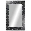 Maple And Jade 30" X 47" Wall Mirror In Black And White -Home Decoration Series 60023421 1