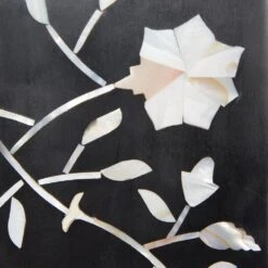 Maple And Jade 30" X 47" Wall Mirror In Black And White -Home Decoration Series 60023421 4