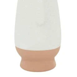 Maple And Jade Abstract Vase In White And Tan (Set Of 3) -Home Decoration Series 60023942 3