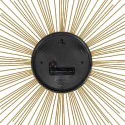 Maple And Jade 19" Metal Wall Clock In Gold -Home Decoration Series 60025137 5