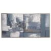 Maple And Jade 28" X 55" Abstract Wall Art In Neutral Gray