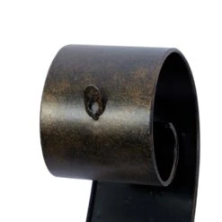 Maple And Jade Candle Holder Wall Sconce In Gold And Copper (Set Of 2) -Home Decoration Series 60025806 2