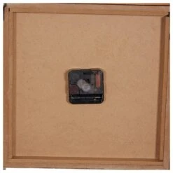 Maple And Jade Farmhouse Wall Clock With Shelf In Brown -Home Decoration Series 60030988 6