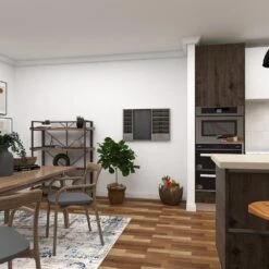 Maple And Jade 24" X 36" Wall Decor In Distressed Gray -Home Decoration Series 60031275 13