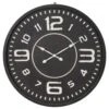 Maple And Jade 39" Wall Clock In Black