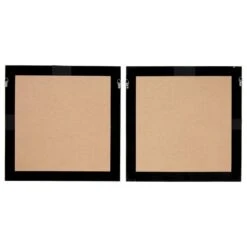 Maple And Jade 24" X 24" Abstract Framed Wall Art In Brown And Beige (Set Of 2) 27 Maple And Jade 24" X 24" Abstract Framed Wall Art In Brown And Beige (Set Of 2) -Home Decoration Series 60032505 7