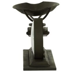 Maple And Jade 19" X 9" Table Clock In Black -Home Decoration Series 60035045 6