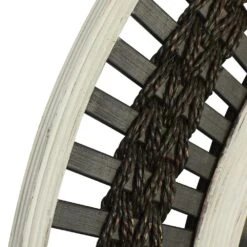 Maple And Jade 36" Round Wall Mirror In Black, White And Red -Home Decoration Series 60036837 10