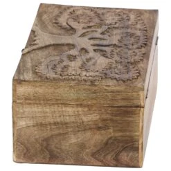 Maple And Jade Rustic Box In Natural Brown (Set Of 3) -Home Decoration Series 60039872 10