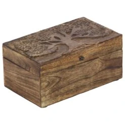 Maple And Jade Rustic Box In Natural Brown (Set Of 3) -Home Decoration Series 60039872 7