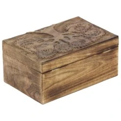 Maple And Jade Rustic Box In Natural Brown (Set Of 3) -Home Decoration Series 60039872 9