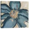 Lumaprints Poppy Blue 20" X 20" Wall Art In Multicolor