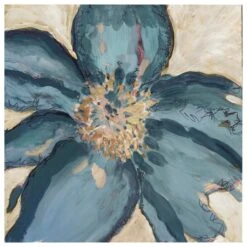 Lumaprints Poppy Blue 20" X 20" Wall Art In Multicolor -Home Decoration Series 60086246 3