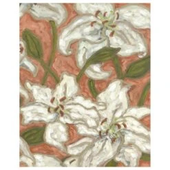 Lumaprints Lily Menagerie II 20" X 16" Wall Art In Multicolor -Home Decoration Series 60090131 3