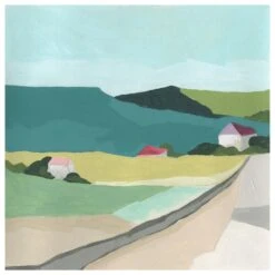 Lumaprints Farm Vista II 20" X 20" Wall Art In Multicolor -Home Decoration Series 60093580 3